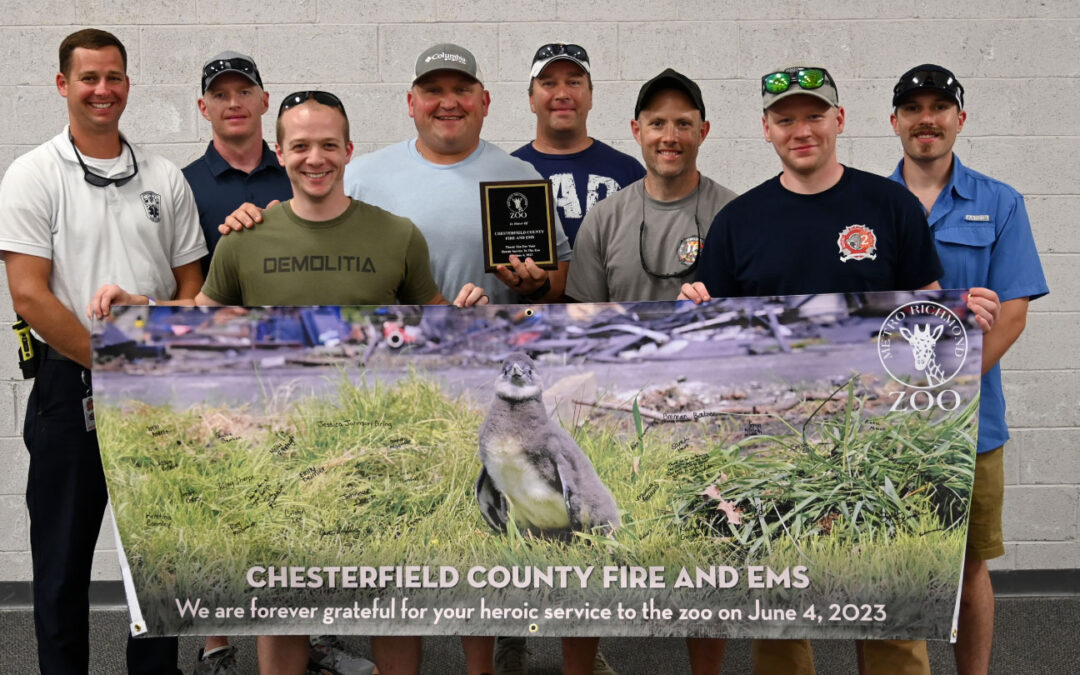 New Animal Hospital Reopens and Zoo Honors Chesterfield Firefighters One Year After the Fire
