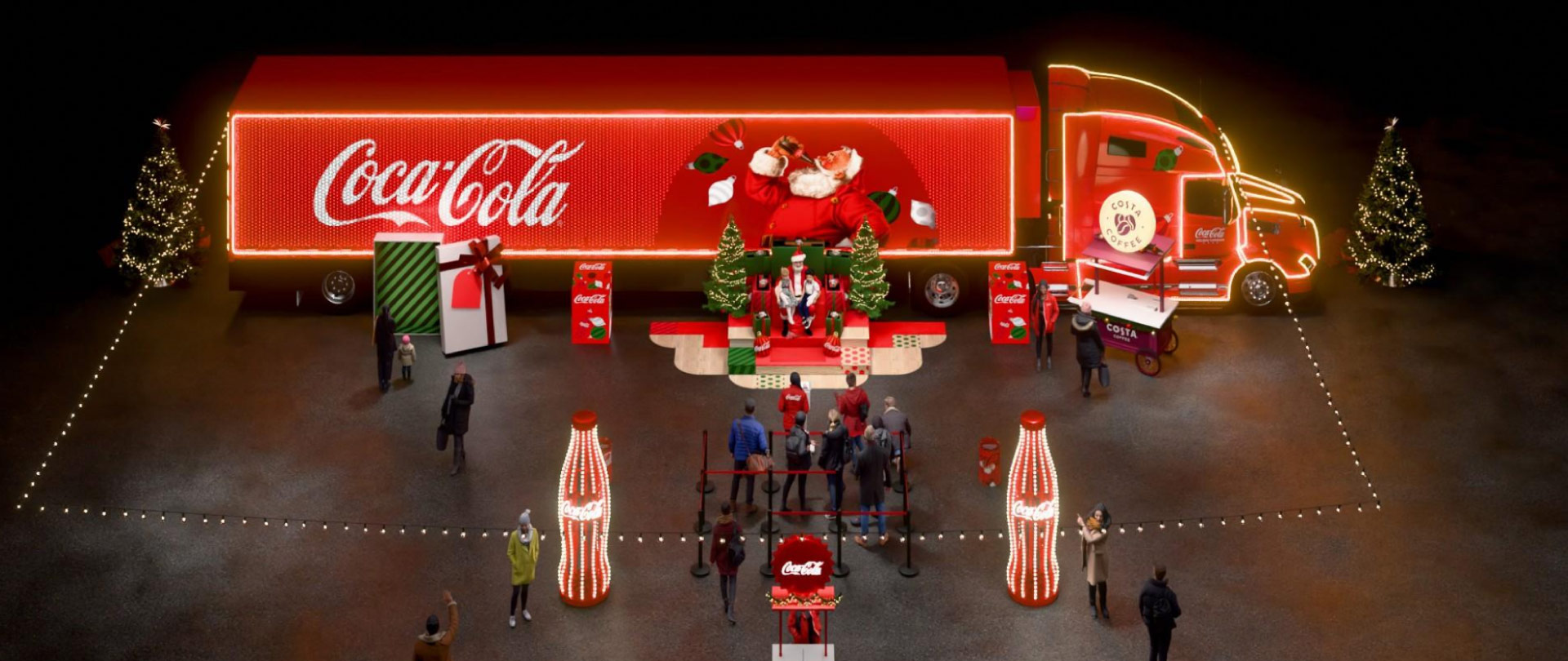 Coca-Cola Holiday Caravan Rolls Into the Metro Richmond Zoo on
